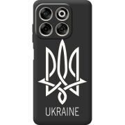 Чорний чохол BoxFace Nubia V70 Тризуб монограмма ukraine