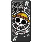 Чорний чохол BoxFace Nubia V70 One Piece Компас