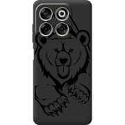 Чорний чохол BoxFace Nubia V70 Grizzly Bear
