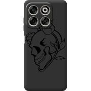 Чорний чохол BoxFace Nubia V70 Skull and Roses
