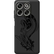 Чорний чохол BoxFace Nubia V70 Snake