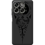 Чорний чохол BoxFace Nubia V70 Hugin and Munin