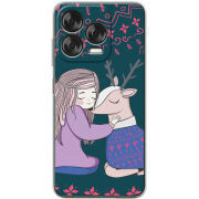 Чохол BoxFace Nubia V70 Design Girl and deer