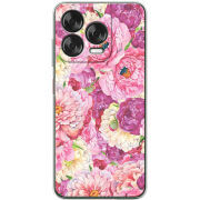Чохол BoxFace Nubia V70 Design Pink Peonies
