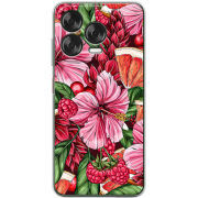 Чохол BoxFace Nubia V70 Design Tropical Flowers
