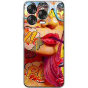 Чохол BoxFace Nubia V70 Design Yellow Girl Pop Art