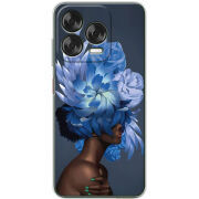 Чохол BoxFace Nubia V70 Design Exquisite Blue Flowers