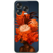 Чохол BoxFace Nubia V70 Design Exquisite Orange Flowers