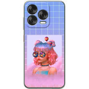 Чохол BoxFace Nubia V70 Design Girl in the Clouds