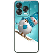 Чохол BoxFace Nubia V70 Design Skier Snowman