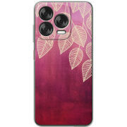 Чохол BoxFace Nubia V70 Design Gold Leaves