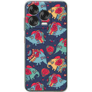 Чохол BoxFace Nubia V70 Design Flying Elephants