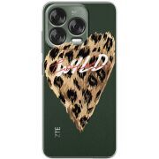 Прозорий чохол BoxFace Nubia V70 Design Wild Love