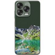 Прозорий чохол BoxFace Nubia V70 Design Green Mountain