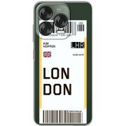 Прозорий чохол BoxFace Nubia V70 Design Ticket London