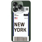 Прозорий чохол BoxFace Nubia V70 Design Ticket New York