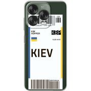 Прозорий чохол BoxFace Nubia V70 Design Ticket Kiev