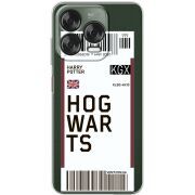 Прозорий чохол BoxFace Nubia V70 Design Ticket Hogwarts