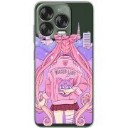 Прозорий чохол BoxFace Nubia V70 Design Wiked Lady