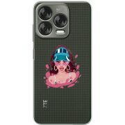 Прозорий чохол BoxFace Nubia V70 Design Selena Gomez