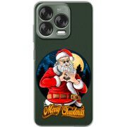 Прозорий чохол BoxFace Nubia V70 Design Cool Santa