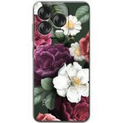 Прозорий чохол BoxFace Nubia V70 Design Floral Dark Dreams