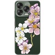 Прозорий чохол BoxFace Nubia V70 Design Cherry Blossom