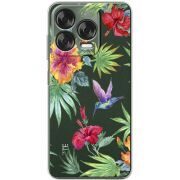 Прозорий чохол BoxFace Nubia V70 Design Tropical