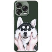 Прозорий чохол BoxFace Nubia V70 Design Husky