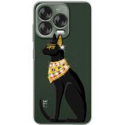 Чохол зі стразами Nubia V70 Design Egipet Cat