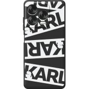 Чорний чохол BoxFace Nubia V70 Design White Karl