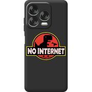 Чорний чохол BoxFace Nubia V70 Design No Internet