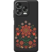 Чорний чохол BoxFace Nubia V70 Design Ukrainian Ornament