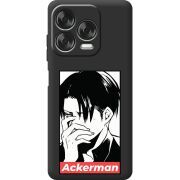 Чорний чохол BoxFace Nubia V70 Design Attack On Titan - Ackerman