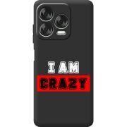Чорний чохол BoxFace Nubia V70 Design I'm Crazy