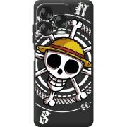 Чорний чохол BoxFace Nubia V70 Design One Piece Компас