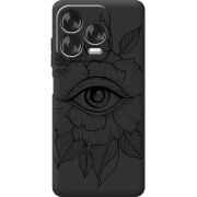 Чорний чохол BoxFace Nubia V70 Design Eye