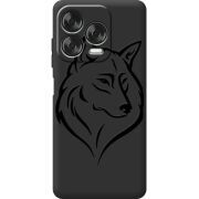 Чорний чохол BoxFace Nubia V70 Design Wolf