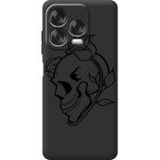 Чорний чохол BoxFace Nubia V70 Design Skull and Roses