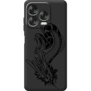Чорний чохол BoxFace Nubia V70 Design Snake