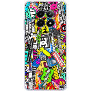 Чохол BoxFace Realme 13 5G Multicolored Inscriptions