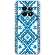 Чохол BoxFace Realme 13 5G Блакитний Орнамент