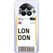 Прозорий чохол BoxFace Realme 13 5G Ticket London