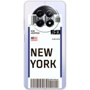 Прозорий чохол BoxFace Realme 13 5G Ticket New York