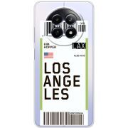 Прозорий чохол BoxFace Realme 13 5G Ticket Los Angeles