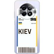Прозорий чохол BoxFace Realme 13 5G Ticket Kiev