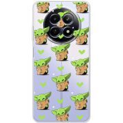 Прозорий чохол BoxFace Realme 13 5G Pattern Baby Yoda