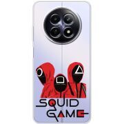 Прозорий чохол BoxFace Realme 13 5G siquid game люди в красном