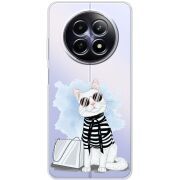 Прозорий чохол BoxFace Realme 13 5G Cat Style