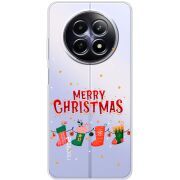 Прозорий чохол BoxFace Realme 13 5G Merry Christmas